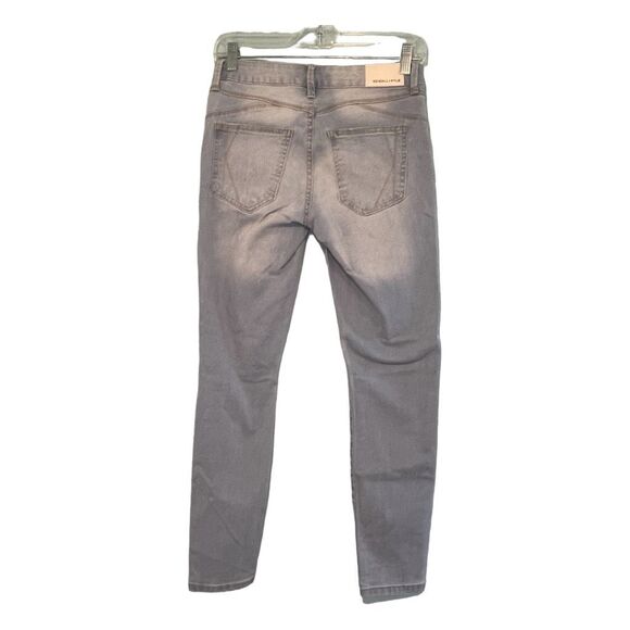 Kendall & Kylie Kontour Ankle Skinny Jeans Blue Distressed Light Wash Denim 3 26 - Picture 3 of 9